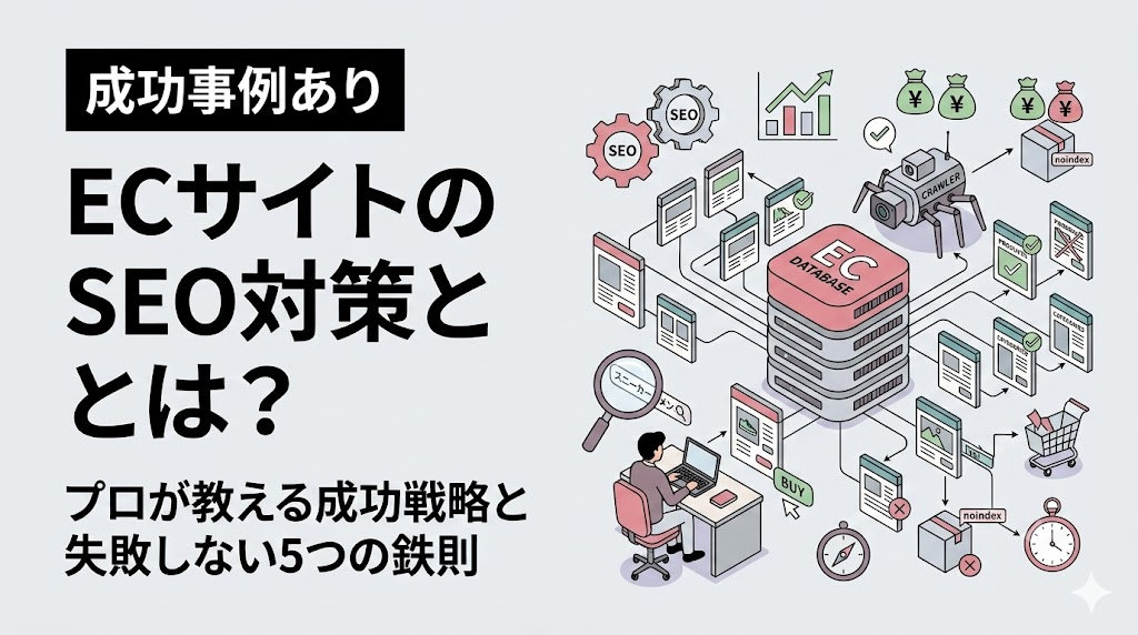ECサイトのSEO対策とは? プロが教える成功戦略と失敗しない5つの鉄則