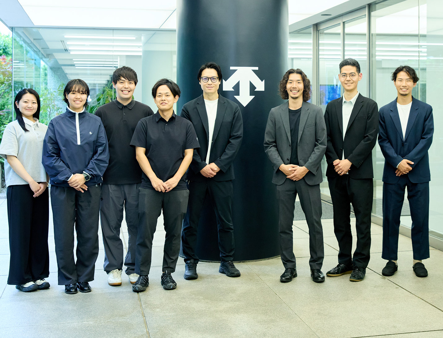株式会社デサント様とSpeee担当者の集合写真